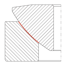 推力關(guān)節(jié)軸承 GE70-AW, 根據(jù) DIN ISO 12 240-3 標(biāo)準(zhǔn)，免維護(hù)